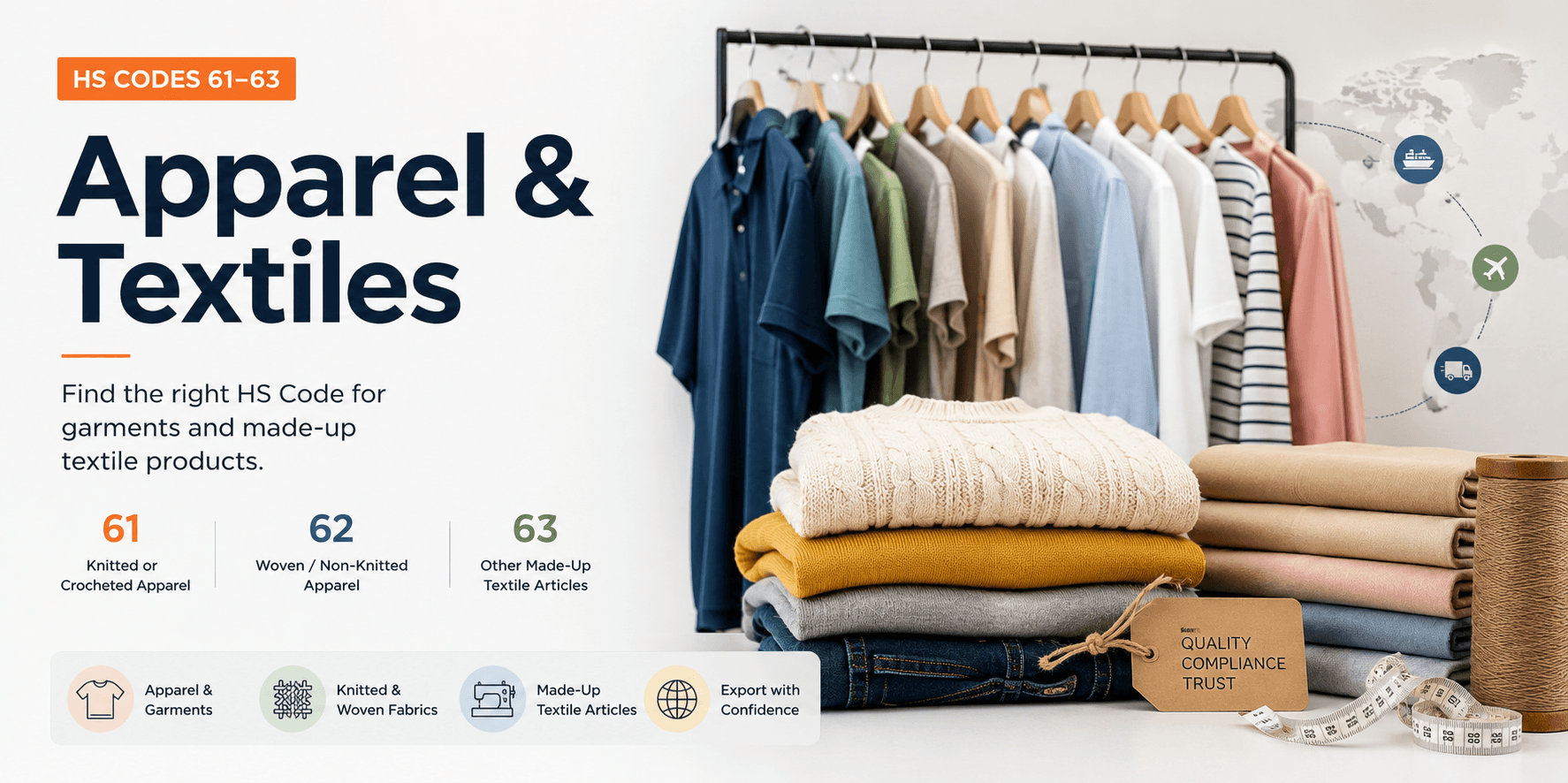 HS Codes for Apparel and Textiles