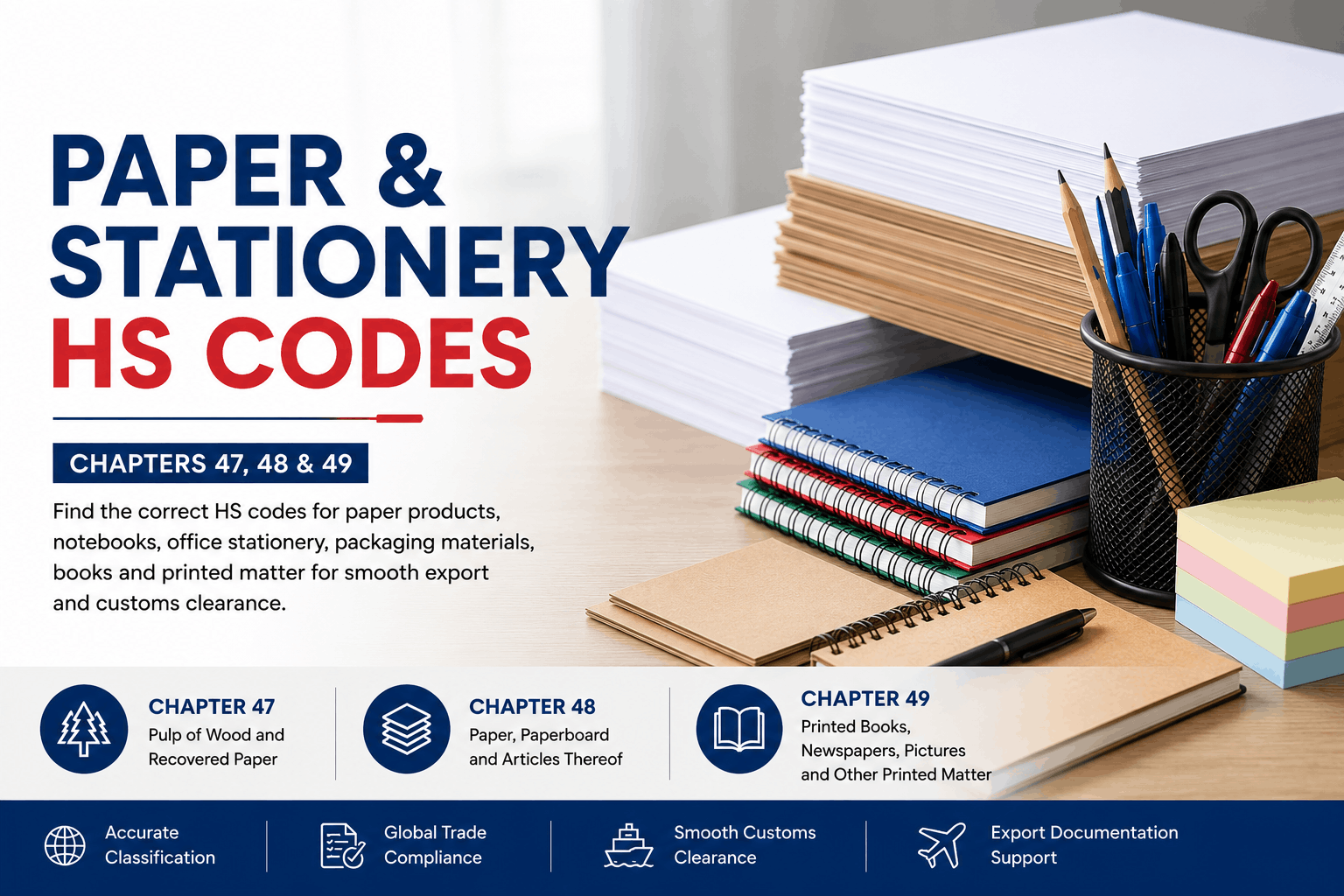 Paper & Stationery HS Codes